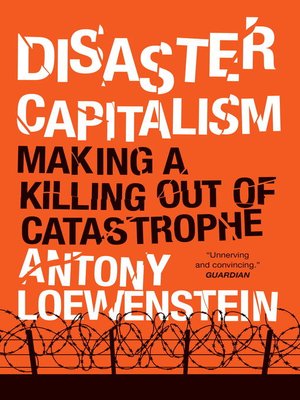 cover image of Disaster Capitalism